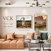 VCK 24x30 Poster Frame Set of 3 - Oak, Natural