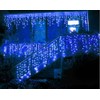 NOVADEAL 110V 3.5M/11ft 96 LED Linkable Fairy Curtain String Light