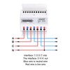 Digital Electric Energy Meter 7P 3 Phase Energy Meter DIN