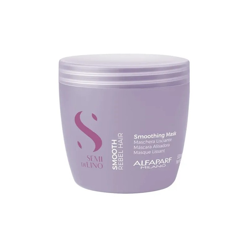 Alfaparf Semi Di Lino Smooth Rebel Shampoo Y Mascarilla Gd
