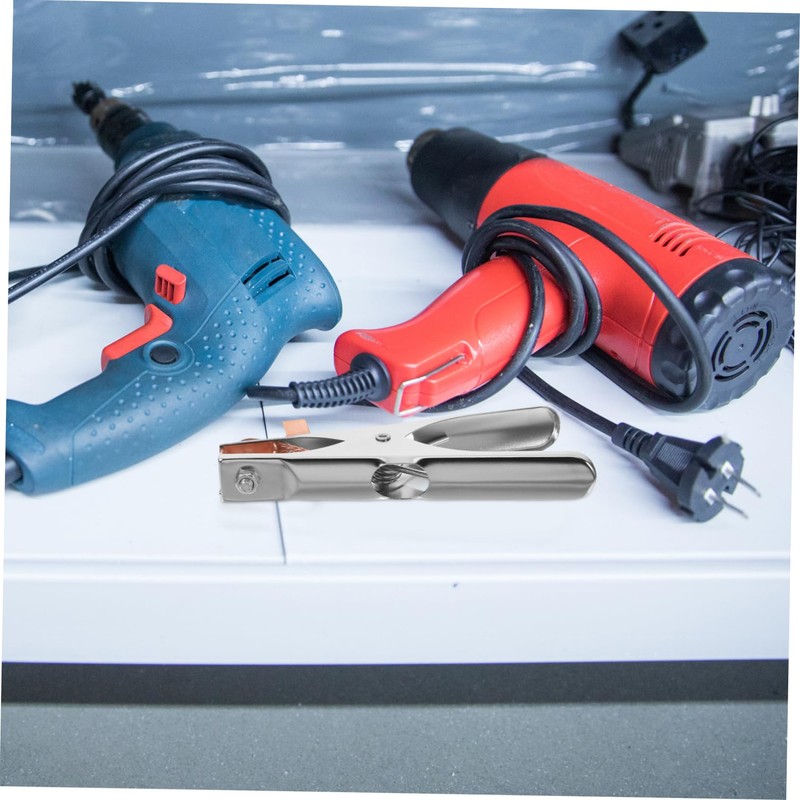Operitacx Ground Handling Equipment Welding Clamp for Welder Welding Earth