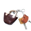 okuda-belt Tochigi Leather, Bag Charm, Key Ring, Carabiner, Tote Bag,