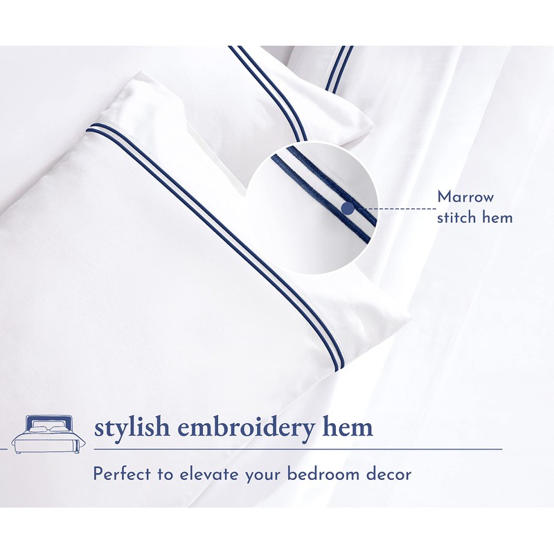 California Design Den Luxury Queen Size Sheet Set - 100%