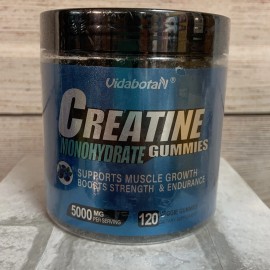 vidabotan Creatine Monohydrate Gummies 5g for Men & Women 120 Gummies 5/2027 GF