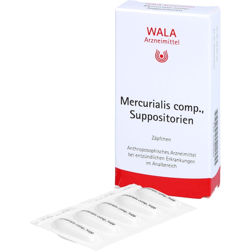 MERCURIALIS COMP. Suppositories 10 x 2 g
