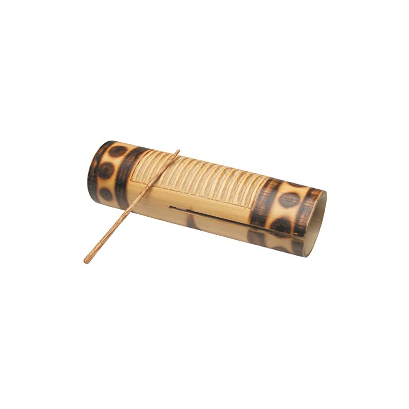 TOCA T-LBG Large Bamboo Guiro with Scraper ギロ バンブー(竹)製ギロ、スティック付属。