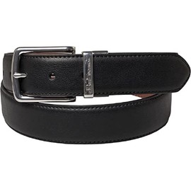 Ben Sherman Mens Brendon Reversible Belt (XL, Black/Tan)