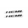 Reflective Concepts HEMI Emblem Overlay Decal Stickers (Pair) - 2011-2019