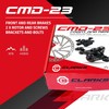 Clarks Cycle Systems CMD-23 Mechanical Disc Brake Calipers & Rotor