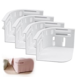 Sheet Holders for Bedding, Bed Sheet Holder with Lock Strips, 4 Pcs Sheet Holders - Secure Bed Sheets Firmly in Place, Fitted Sheet Holder for All Mattress Sizes, Ideal for Home, Dorm, and Hotel Use