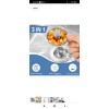 hibbent Stainless Steel 3 in 1 Kitchen Sink Drain Strainer