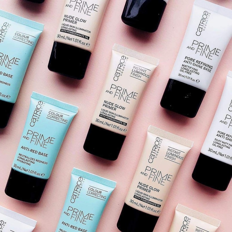 catr. prime and fine nude glow primer