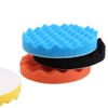 LANCHEN 4Pcs 5 inch (125mm) Buffing Polishing Sponge Pad Kit