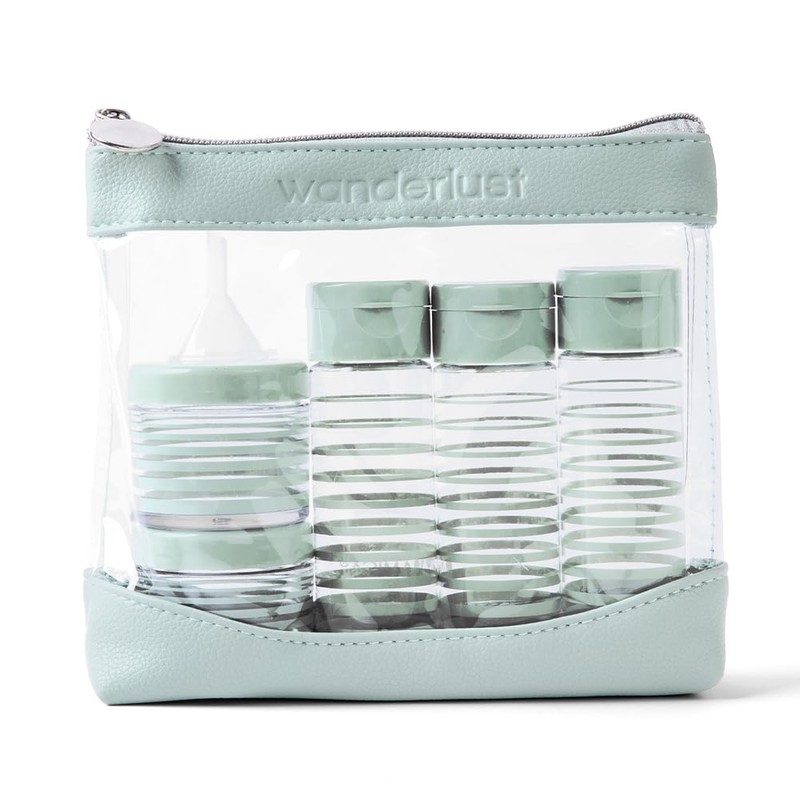 MIAMICA Bottle Set - Sage Green, 9 Piece