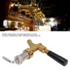 Beer Tap Keg Faucet 304 Stainless Steel Accessory Replacement for