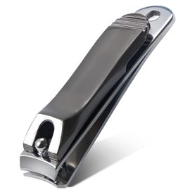 Nail Clippers Toenail 75 mm Professional Stainless Steel Toenail Clippers Suitable for Seniors - Large Nail Clippers with Wide Jaws and Catchers