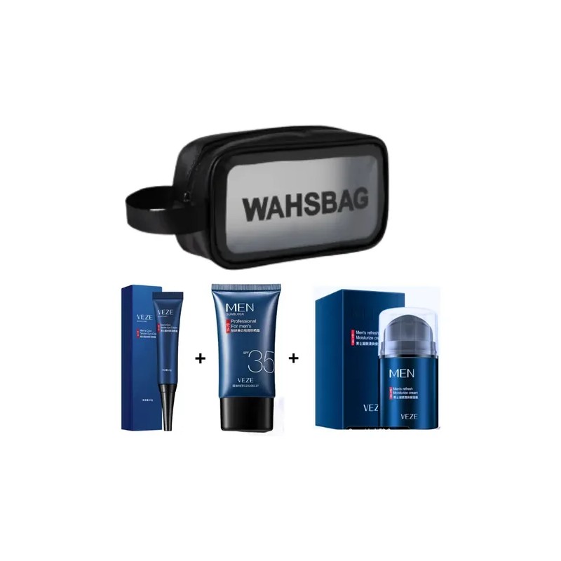 Skincare Hombre Protector Solar Contorno Ojos E Hidratante