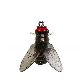 Crevyteg 20 PCS Pre-Rigged Soft Fishing Lures, Fly Fishing Lure Baits, Easy Catching Lures Swimbait All-Conditions Fishing Gear for Outdoor Bass Trout Walleye Fishing Jigs-black Large 15mm