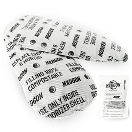 MADGON Odour Remover for Shoes & Gloves. Deodoriser in 4 Odours for Pleasant & Fresh Odour. Activated Carbon Filling Absorbs Sweat and Bad Odours!