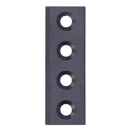Barn Door Track Connector Plate Kit, Barn Door Supplies Carbon Steel Track Connector Plate Sliding Barn Door Connector (3.1x1.1in) defult