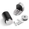 Cylindrical Floor Mount Door Stop Stainless Steel Heavy Duty Magnetic