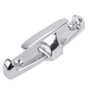 NovelBee 4pcs Chrome T-Hook Tie Down Rope with Washer and