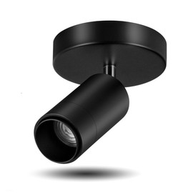 Ajbvp 5CCT LED Ceiling Spotlight 36W Dimmable Ceiling Light,Zoomable15°/24°/36°/45°/60°,2700K/3000K/3500K/4000K/5000K,for Living Room Spotlight Indoor (Black, 36W)