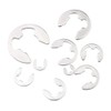 400 Pieces E-Clip Lock Ring for Outdoor E-Clip, Inner Retaining