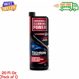 Chevron Techron Concentrate Plus Fuel System Cleaner, 20 oz., Pack of 1...