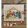 Permin Nativity Advent Calendar Cross Stitch Kit