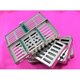 5 EA Premium Dental Surgical Autoclave Sterilization Cassette for 7 Instrument