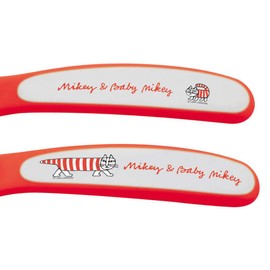 Skater SFB2 Children's Spoon and Fork Set, Lisa Larson, 4.7 inches (12 cm)