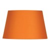 Oaks Lighting S901/12 ST Cotton Drum Shade, 12-inch, Satsuma, Fabric,
