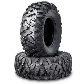 WANDA 26X8-14 UTV ATV Tires 6 Ply 26x8x14 Bighorn Style -Set 2-10183