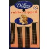 1950's Full Illustrated Display Card of Delong Bobby Pins Superb