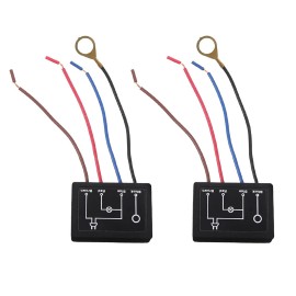 Unbranded 2Pcs Table Light Parts Dimmer 3 Way Touch Control Sensor Bulb Lamp Switch