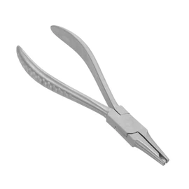 SEWACC Stainless Steel Eyeglass Nose Pad Plier Durable Lightweight Tool for Easy Adjustment and Repair of Glasses Slip Wavy Handle for Comfort and Precision