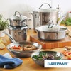 Farberware Millennium Stainless Steel Cookware Pots and Pans Set, 10