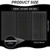 BENECREAT 3pcs Acrylic Sashiko Stencils Sashiko Template Dot and Line