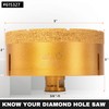 KSEIBI 615327 Diamond Hole Saw, 5 Inch (127mm) Diamond Core
