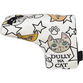 DULLY NA USA Dully Na Cat CAT Putter Cover DN-PC02 Pin Type White