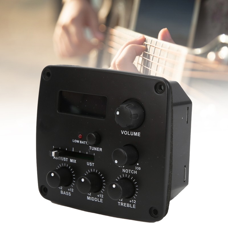 Acoustic Guitar Pickup Electronic Tuner Playing Board Musical Instrument Accessories