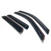 Set of 4Pcs Smoke Window Sun Rain Visor Vent Guard