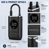 Portable Tire Inflator for Cars & Bikes – 150 PSI