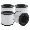FULMINARE 4Pack PU-P05 Air Purifier Replacement Quiet Air Cleaner Filtering