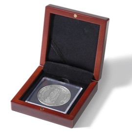 Small coin box VOLTERRA, for 1 QUADRUM XL resp. 1 coin holders XL (67 x 67 mm)