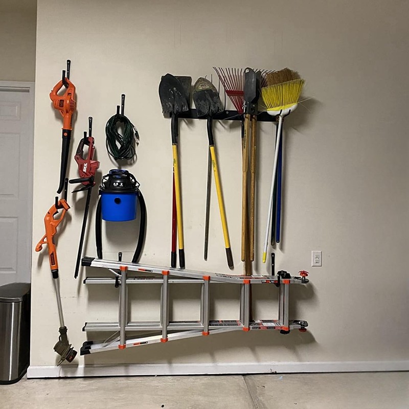 Garage Wall Hooks, 8 Pack Ladder Storage Hooks, Heavy Duty