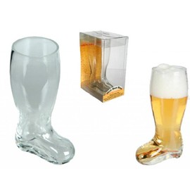 Bierglas Glas für Pils und Kölsch in Stiefelform 300 ml 2 Stück