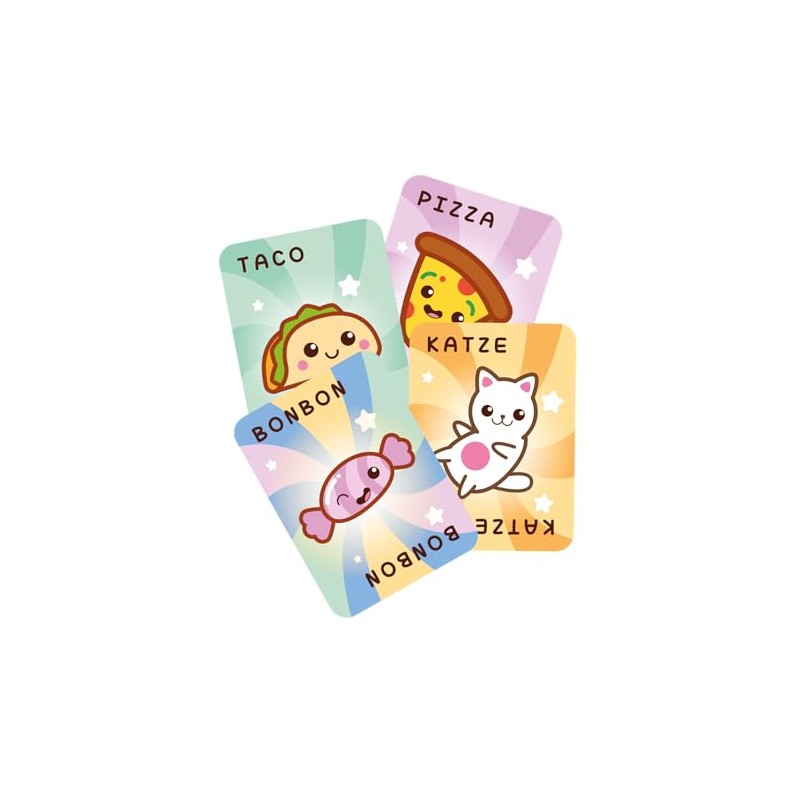 Blue Orange, Taco Cat Pizza Junior, Children's Game, Card Game,