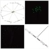 20PCS Wire Trace Leader Rig Stainless Steel 1 Arms Fishing